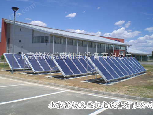 平板太阳能廊亭-真正融合建筑中的北京海林平板太阳能系统