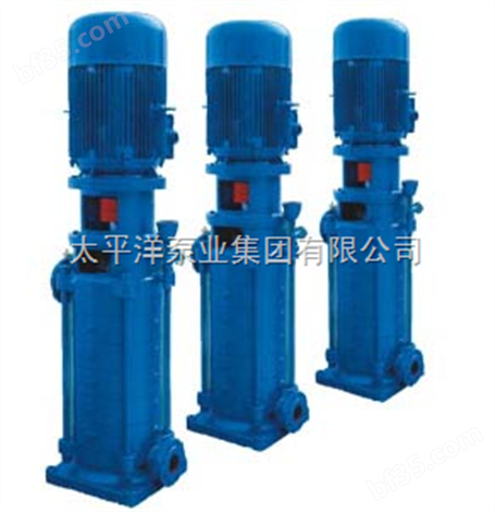 40DL6.2-11.8*2立式管道多级离心泵,太平洋DL离心泵厂家