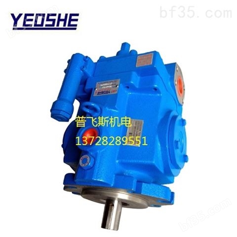 进口中国台湾YEOSHE/油升柱塞泵