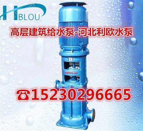 利欧32DL5-10*4立式多级离心泵管道泵热水锅炉泵高层建筑给水泵增压泵