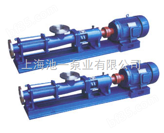上海池一泵业专业生产GF型不锈钢单螺杆泵